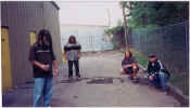 Hangin' out in the alley